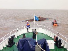 江蘇鹽城漁船相撞事故--2人遇難，1人失蹤
